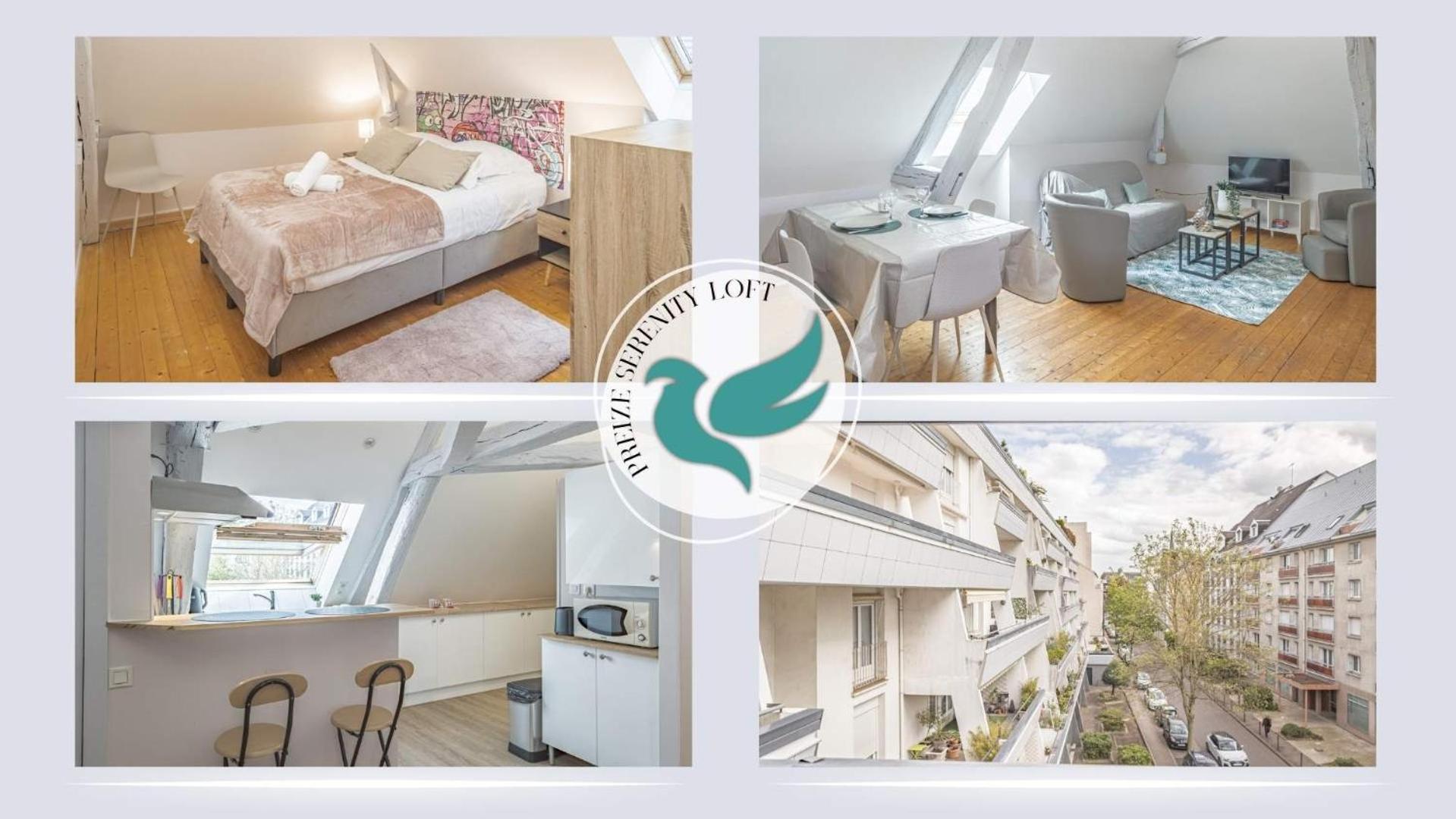 Preize Serenity Loft - Hypercentre - 2 Pers. Troyes Exterior foto